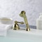 Kingston Brass KSK3357ALTR Deck Mount Hand Shower with Diverter for Roman Tub Faucet, Brushed Brass KSK3357ALTR - alternate 2